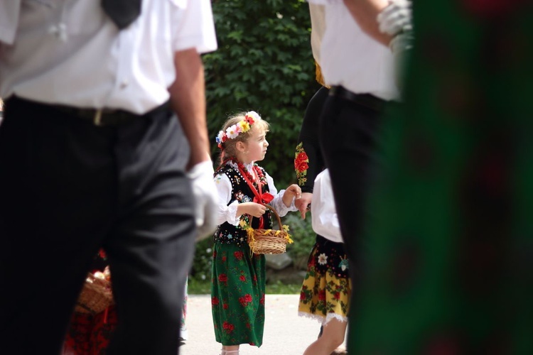 Procesja Bożego Ciała w Glisnem