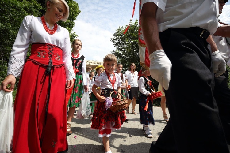 Procesja Bożego Ciała w Glisnem