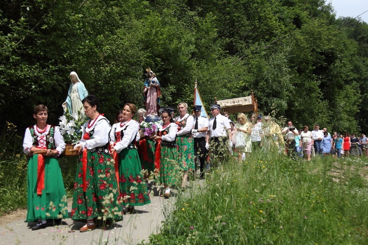 Procesja Bożego Ciała w Glisnem