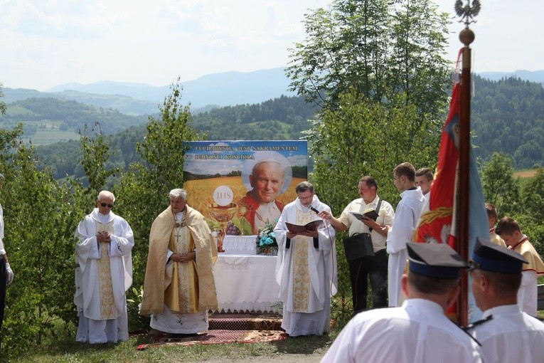 Procesja Bożego Ciała w Glisnem