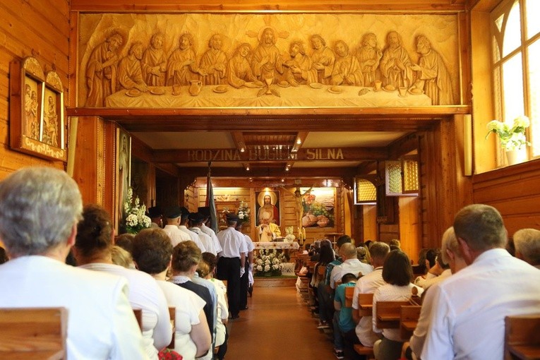 Procesja Bożego Ciała w Glisnem