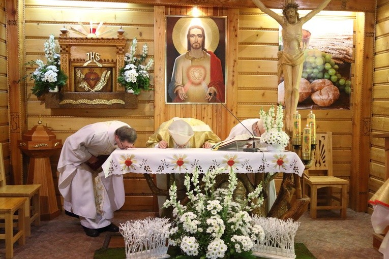 Procesja Bożego Ciała w Glisnem