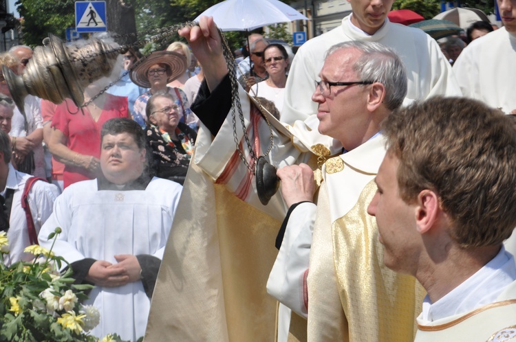 Płock. Boże Ciało na Starym Mieście