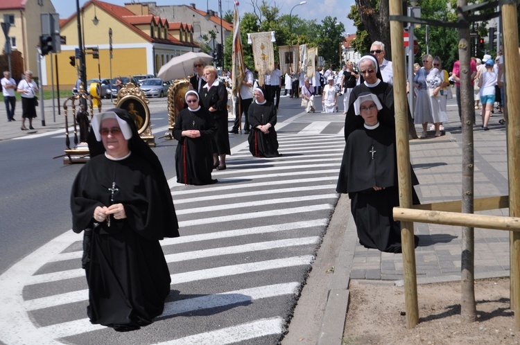 Płock. Boże Ciało na Starym Mieście