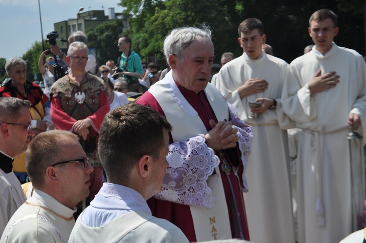 Płock. Boże Ciało na Starym Mieście