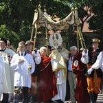 Boże Ciało w Łowiczu - procesja