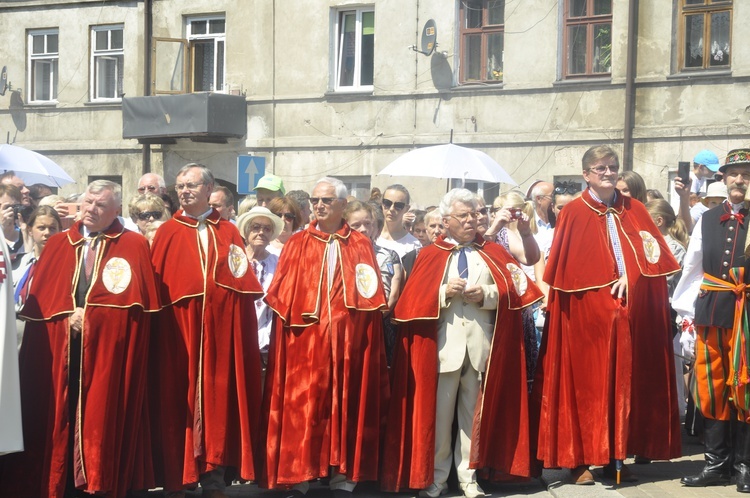 Boże Ciało w Łowiczu - procesja