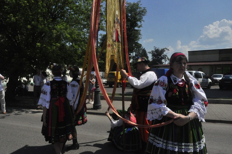 Boże Ciało w Łowiczu - procesja