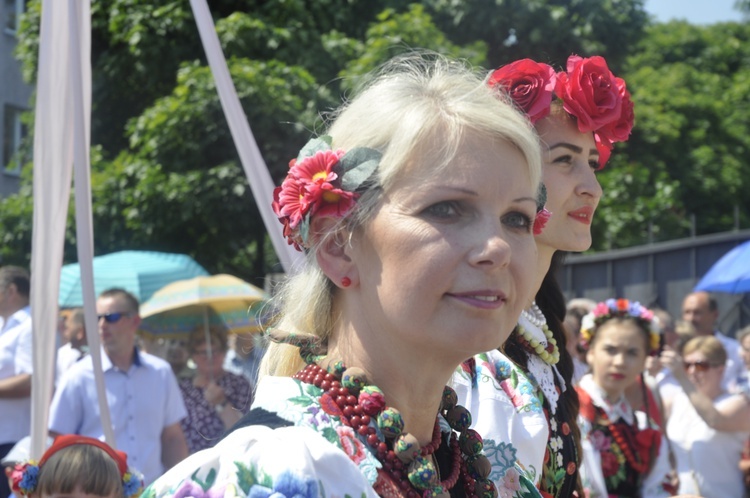 Boże Ciało w Łowiczu - procesja