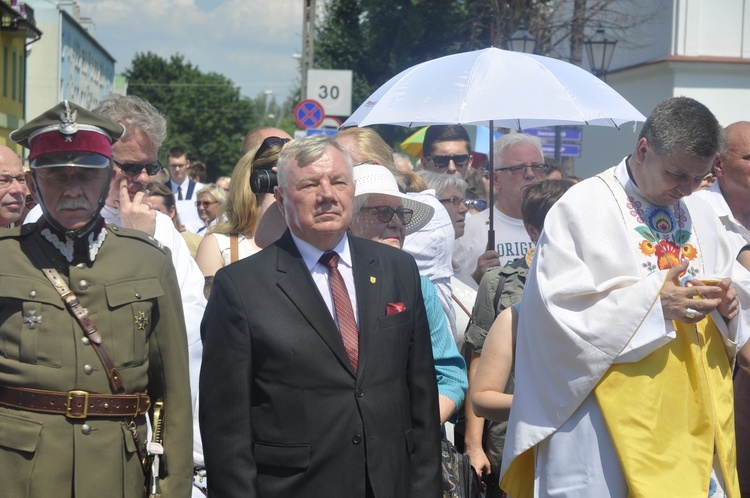 Boże Ciało w Łowiczu - procesja