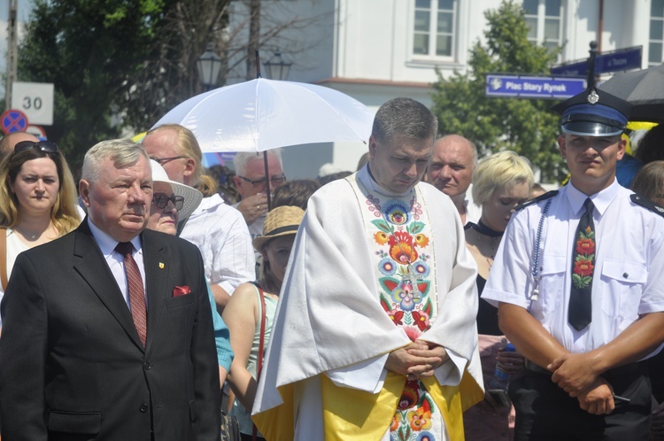 Boże Ciało w Łowiczu - procesja