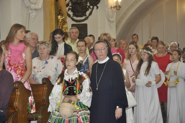 Boże Ciało w Łowiczu - procesja