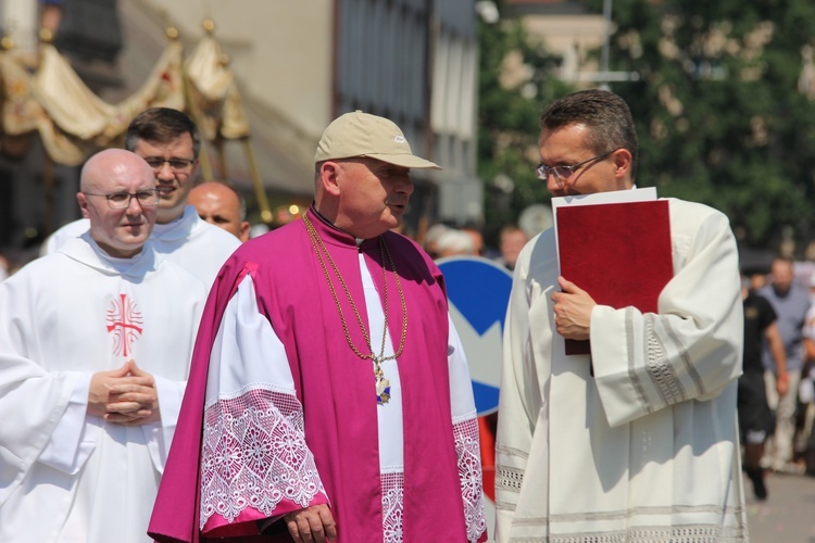 Boże Ciało w Łowiczu - procesja