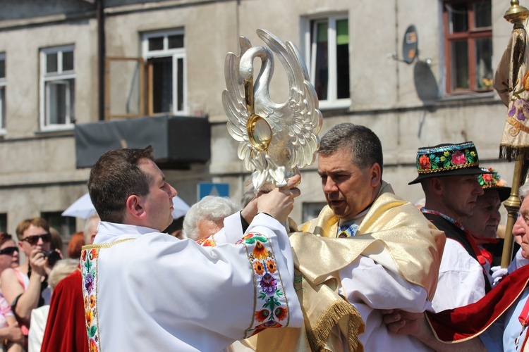 Boże Ciało w Łowiczu - procesja