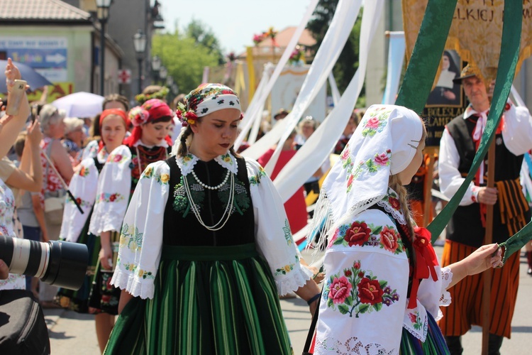 Boże Ciało w Łowiczu - procesja