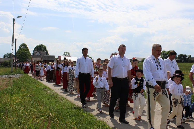 Boże Ciało w Jabłonce-Borach