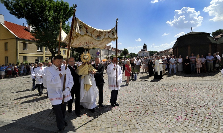 Pułtusk. Boże Ciało na Starym Mieście