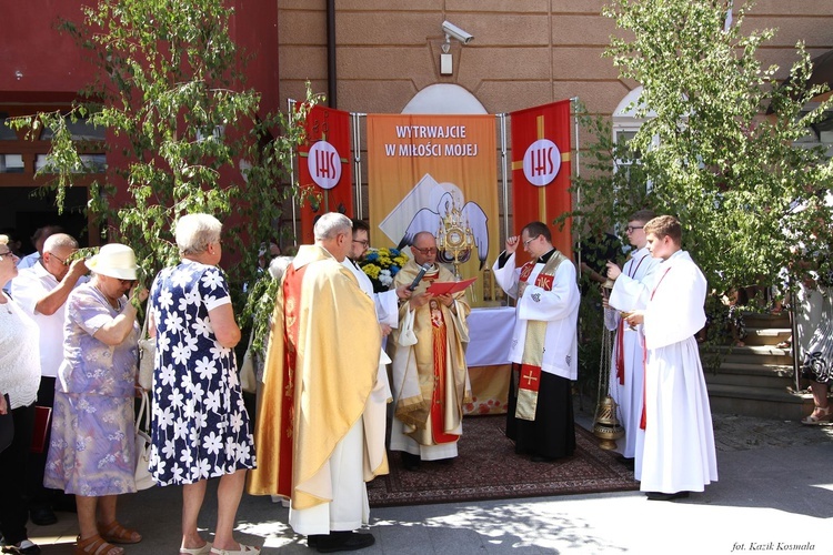 Ciechanów. Boże Ciało w centrum miasta