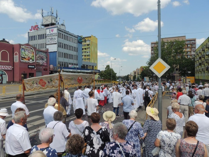 Boże Ciało w Wałbrzychu