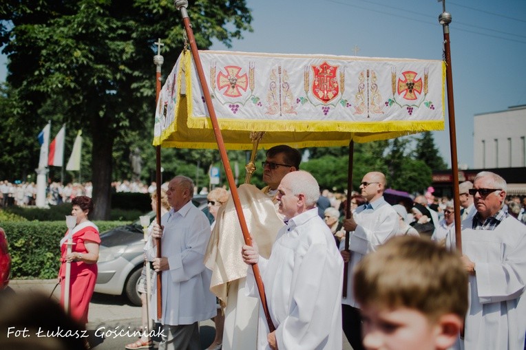 Procesja Bożego Ciała w Miliczu