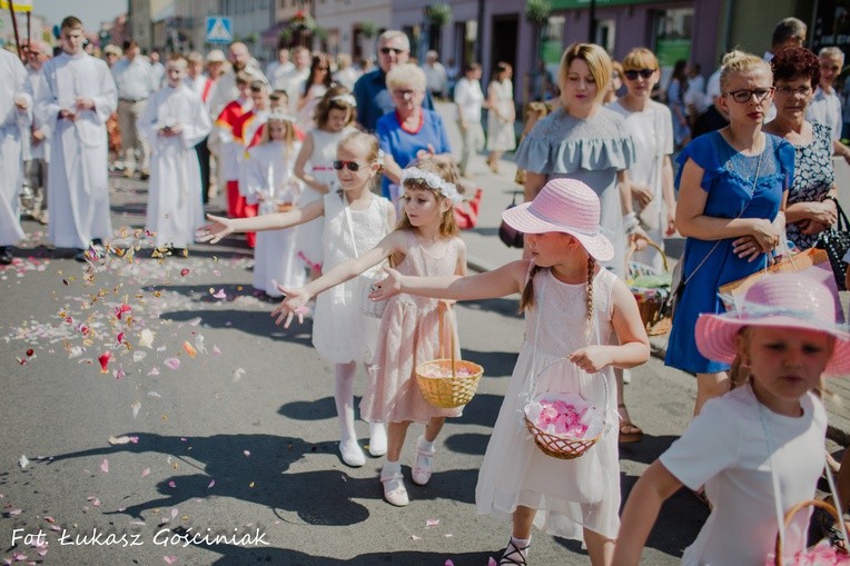 Procesja Bożego Ciała w Miliczu