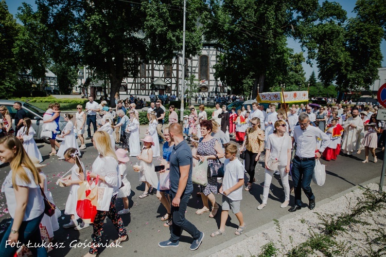 Procesja Bożego Ciała w Miliczu