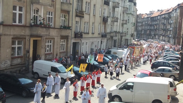 Procesje w Boże Ciało 2018 w archidiecezji wrocławskiej