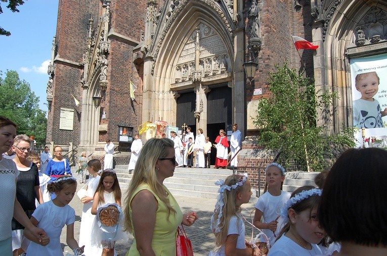 Procesje w Boże Ciało 2018 w archidiecezji wrocławskiej