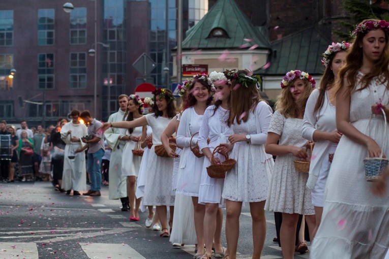 Procesja akademicka Bożego Ciała 2018