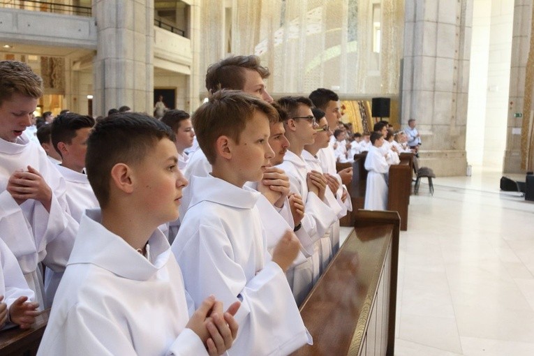 Błogosławieństwo lektorów na Białych Morzach