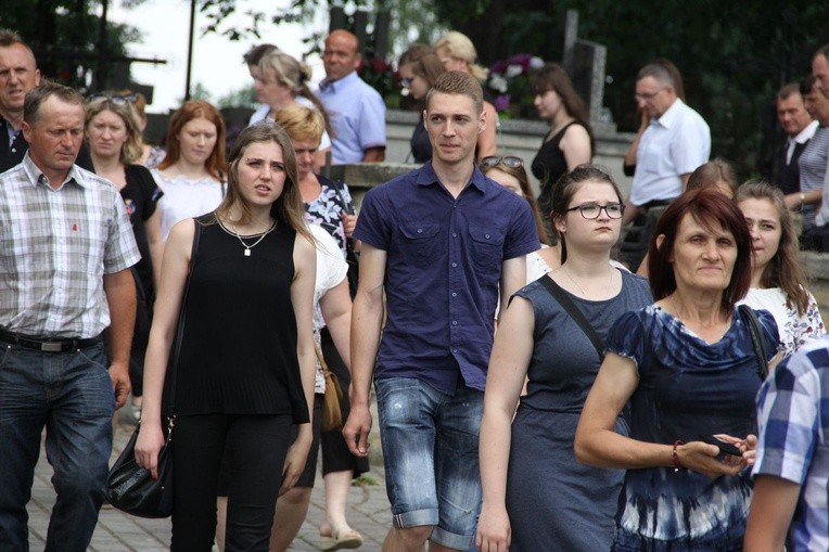 Stypendyści w Szczepanowie