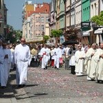 Miejska procesja Bożego Ciała w Głogowie