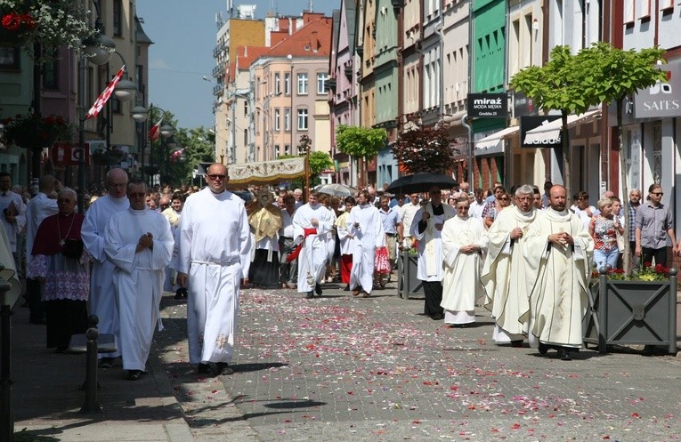 Miejska procesja Bożego Ciała w Głogowie