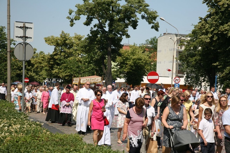 Miejska procesja Bożego Ciała w Głogowie