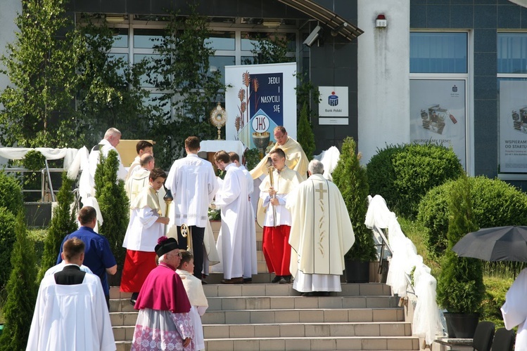 Miejska procesja Bożego Ciała w Głogowie