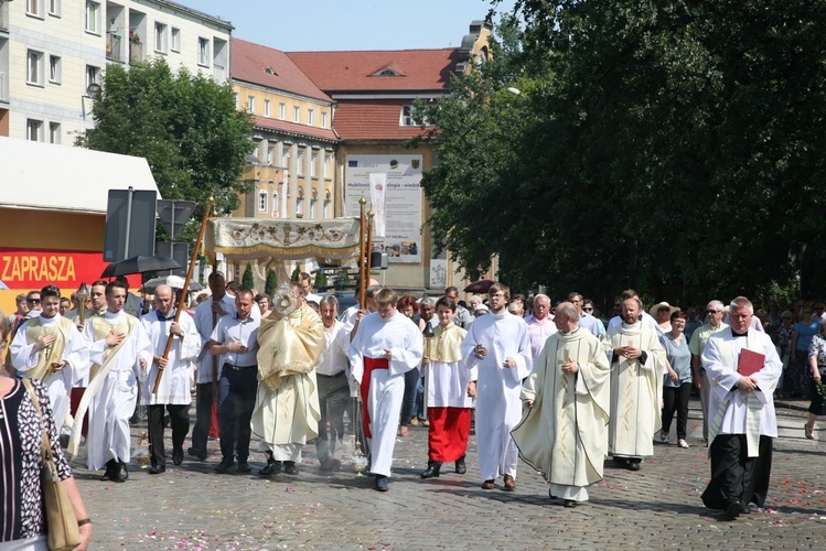 Miejska procesja Bożego Ciała w Głogowie