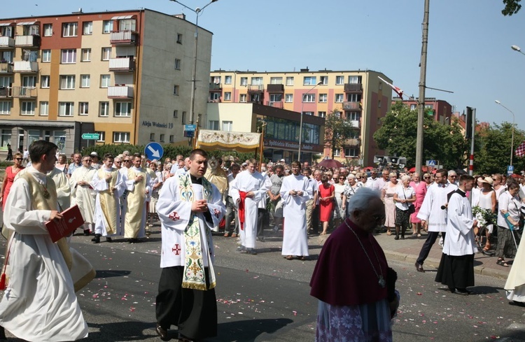 Miejska procesja Bożego Ciała w Głogowie