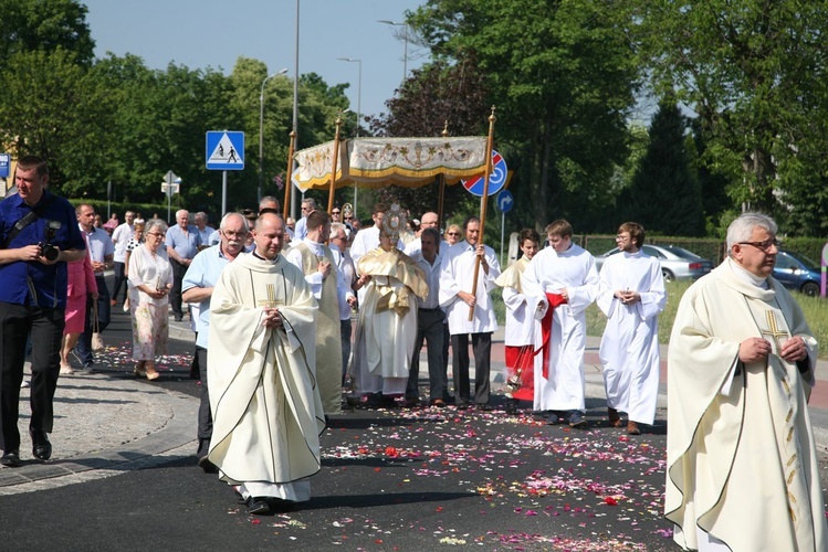 Miejska procesja Bożego Ciała w Głogowie