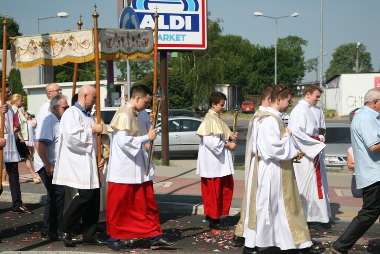 Miejska procesja Bożego Ciała w Głogowie