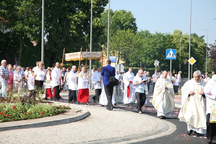 Miejska procesja Bożego Ciała w Głogowie