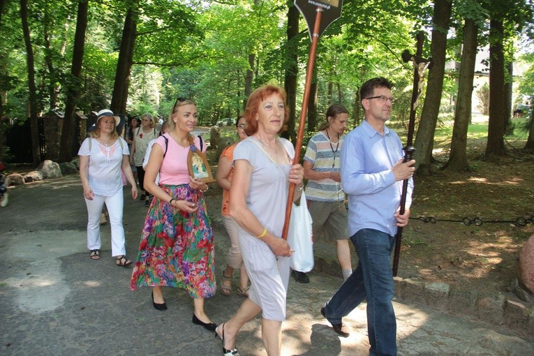 Pielgrzymka czcicieli Matki Bożej Pielgrzymującej na Górę Chełmską