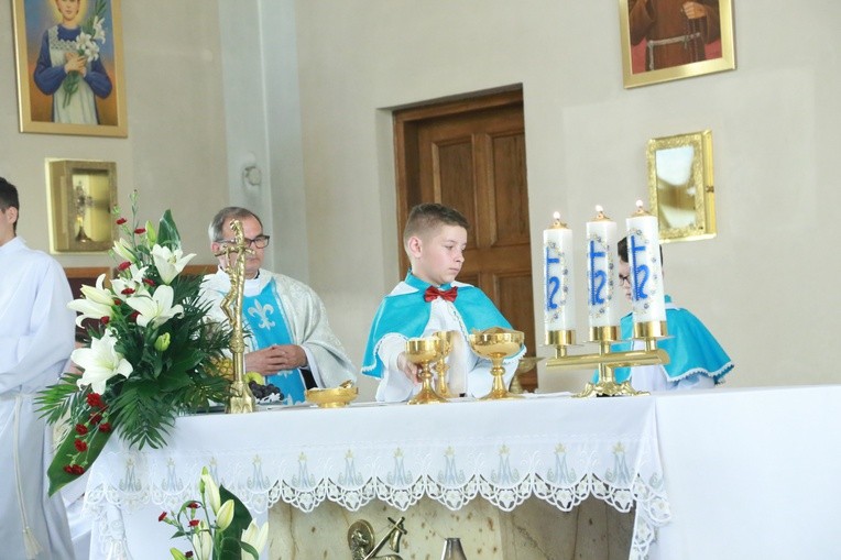 Poświęcenie plebanii i odpust w Grabnie