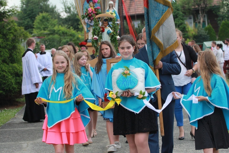 Poświęcenie plebanii i odpust w Grabnie