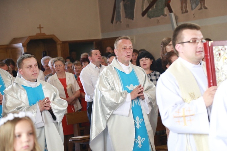 Poświęcenie plebanii i odpust w Grabnie