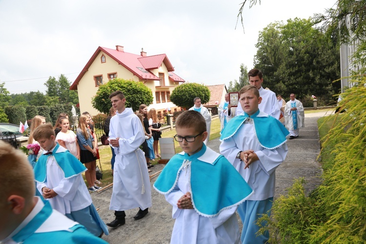 Poświęcenie plebanii i odpust w Grabnie