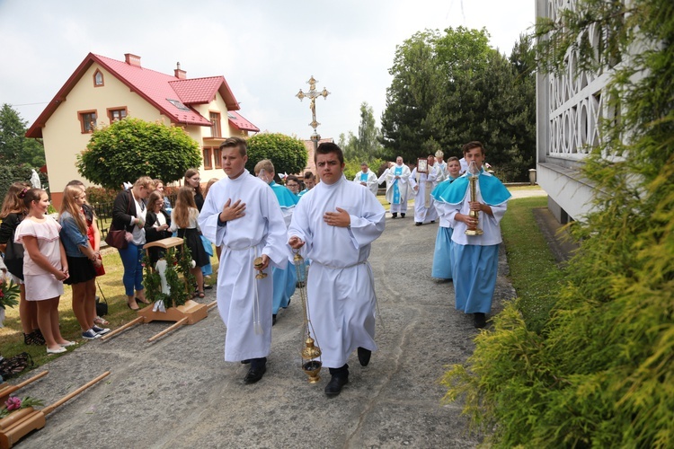 Poświęcenie plebanii i odpust w Grabnie