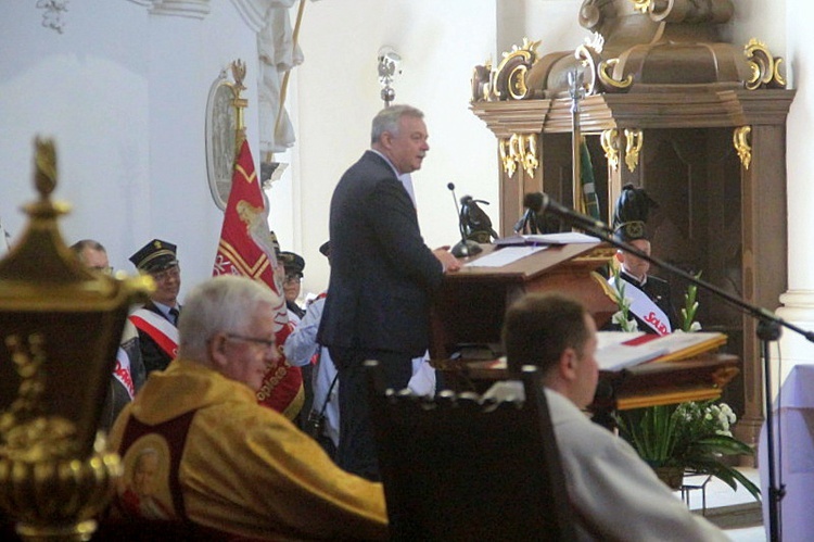 Pielgrzymka NSZZ "Solidarność" Regionu Zagłębia Miedziowego