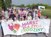 W obronie rodziny manifestowano w Opocznie podczas VI Marszu dla Życia i Rodziny