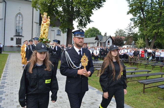 Strażacy pielgrzymowali z Zakopanego do Ludźmierza