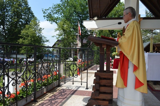 Strażacy pielgrzymowali z Zakopanego do Ludźmierza